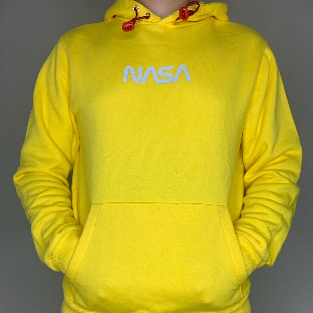 Yellow Forever 21 NASA Hoodie